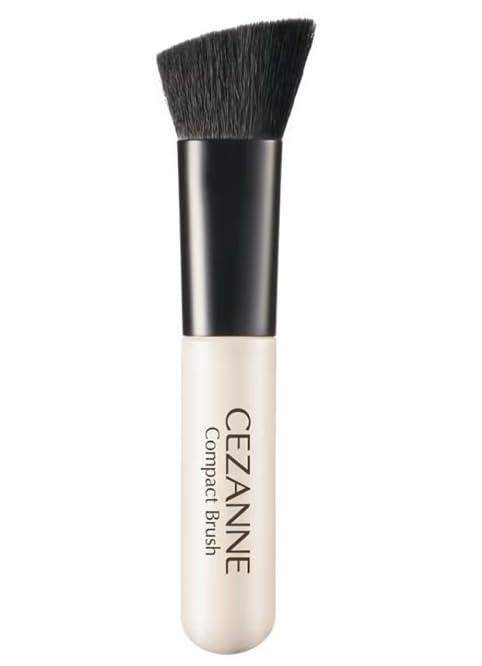 Compact Makeup Brush with Cap