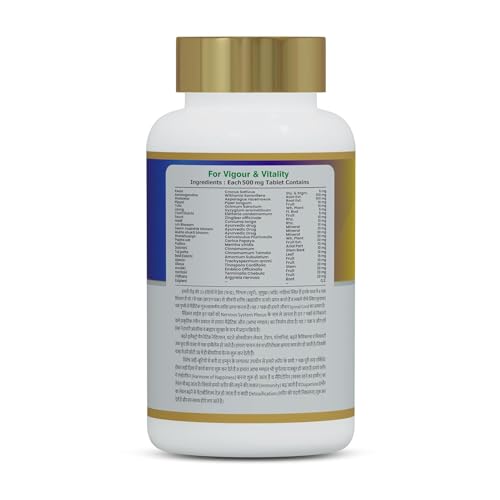 Image of Jeena Sikho Dr. Immune | Ayurvedic Immunity Booster | With Ashwagandha, Shatavari, Kesar, Giloy | For Vigour and Vitality | 20 Powerful Herbs | Supports Strength, Stamina, Vitality and Overall Wellness, 60 Tablets