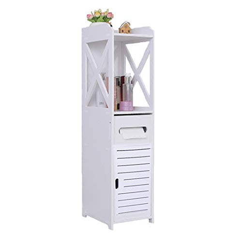 Fresh Household Bathroom Cabinet Bathroom Mini Storage Shelf Tissue Dispensers Organizer Rack