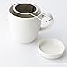 Tea Steep Basket - High Qualiity Brewing Container, Lightweight Stainless INFUSIONs Cup, Sturdy Loose Leafs Tea Strainer With Foldable Side Handles | Multi Purpose Drink Strainer For Coffee And