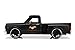 Jada 1969 Chevrolet C10 Stepside Pickup Truck Matt Black Garage Nuts Just Trucks Series 1/24 Diecast Model Car 99397