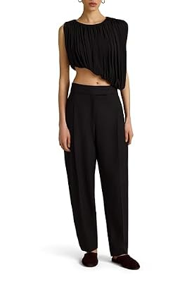 Marina Moscone, Draped Jersey Top