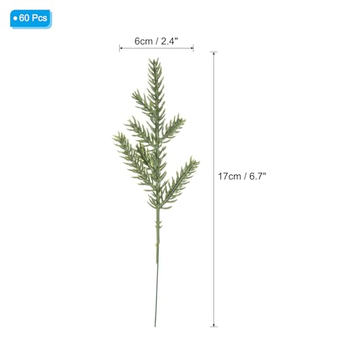 PATIKIL 6.7" Artificial Pine Branches - Image 2