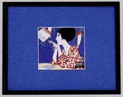 Amazon.co.jp: ＜竹久夢二＞ ミニフレーム（小）「七夕」 【竹久夢二