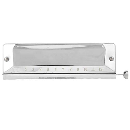 Harmonica chromatique 12 trous résistant à l’usure pour différents styles de musique - Les Beatles, Paul McCartney, John Lennon, RIngo Starr, George Harrison Harmonica chromatique 12 trous résistant à l'usure pour différents styles de musique – Image 7