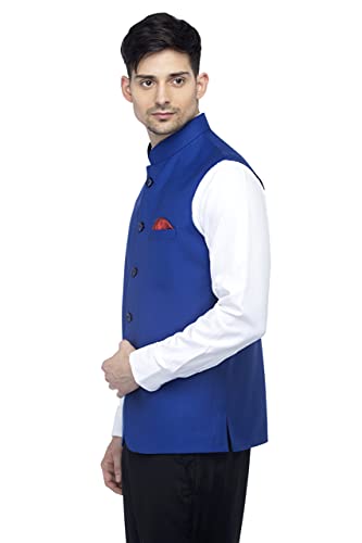 Image of FAVOROSKI Men's Cotton Blend Waist-Long Jacket