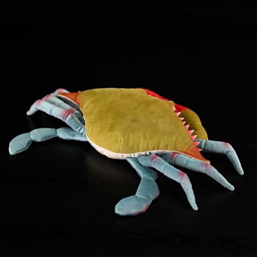 Peluche crabe réaliste grand format pour décorer sans entretien