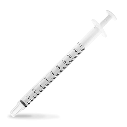 Henry's Healthy Pets CODAN Slip-Tip O-Ring Syringes, 1 mL (10 Pack)