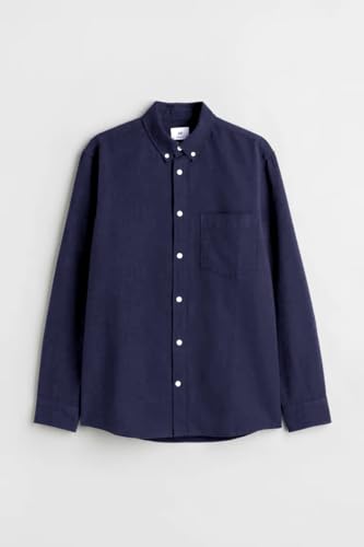 Image of BE ACTIVE Men's Oxford Cotton Lycra Casual Shirt || Men Stylish Shirt || Full Sleeves || Simple Shirt for Men || Timeless Style & Comfort