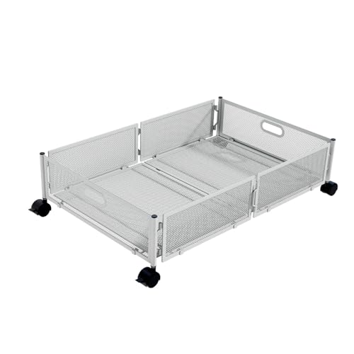 Genérico Organizador Bajo Cama - Contenedores Plegables Para Ropa De Cama, Ropa Y Mantas | Cajones De Gran Capacidad Y Deslizamiento Suave, Solución De Espacio Para Dormitorio