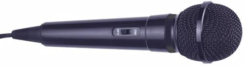 Essentials Dynamisches Hand-DJ Karaoke Singen Musik Mikrofon schwarz