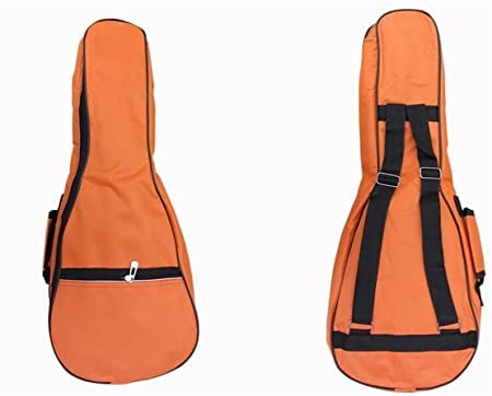 Image of Ukulele Case with 5MM Sponge Padding Adjustable Shoulder Strap 21 Inch (26 Inch, Orange)