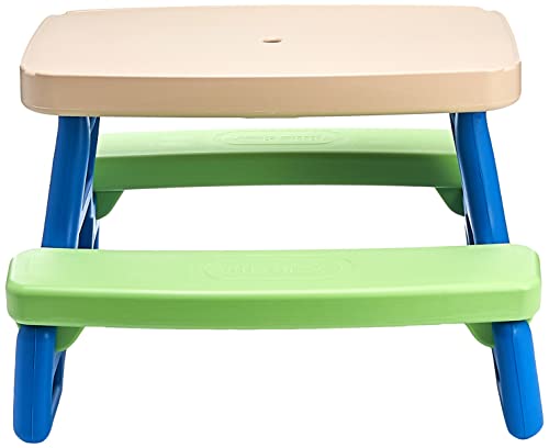 Little Tikes Cape Cottage Playhouse - Blue & Easy Store Jr. Kid Picnic Play Table #TOP5