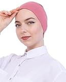 robe bustier dentelle et voile rose TISSU VISCOSE DOUX ET EXTENSIBLE – Confectionné en tissu doux en viscose-coton avec élasthanne, ce musulmane foulard bonnet hijab léger offre un confort toute la journée sans alourdir la tête. Conçu avec une coupe lisse et sans couture, il ne nécessite pas de repassage et est disponible dans une variété de couleurs vives. Parfait pour le port islamique féminin sous hijabs, foulards ou comme sous-voile hijab pour un usage quotidien, la prière, le yoga, le sport ou la course — sans glisser ni provoquer de transpiration.