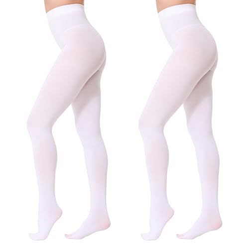 Image of EVERSWE 2 Pairs Pack Women's Opaque Tights