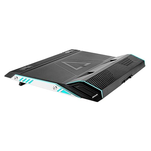 Soporte portatil Base Ordenador portatil Almohadilla de enfriamiento del refrigerador del Cuaderno del Ordenador portátil, refrigerador del Juego de Turbo