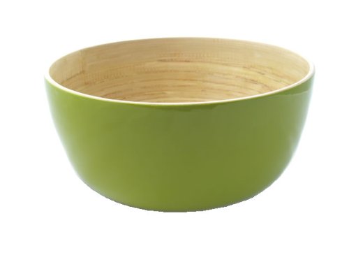 Saladier Bambou Vert pomme 24 cm