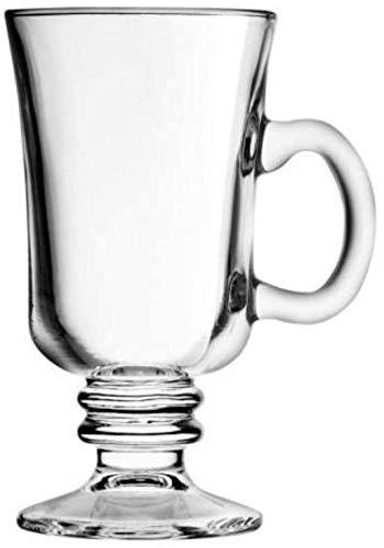 6 Xícaras Caneca Taça Vidro Café Capuccino Chocolate 265