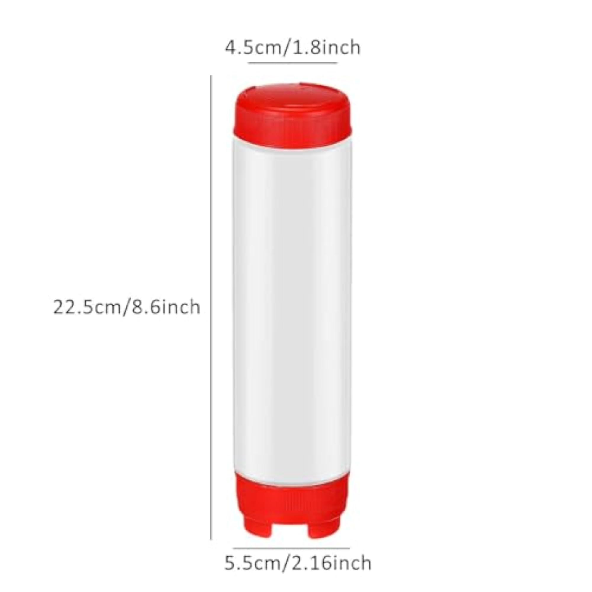3 Pieces Condiment Squeeze Bottles Refillable