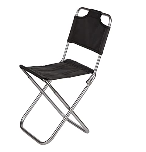 ASBEQUZBE Tragbarer Klappstuhl Campingstuhl Kleiner Campinghocker...