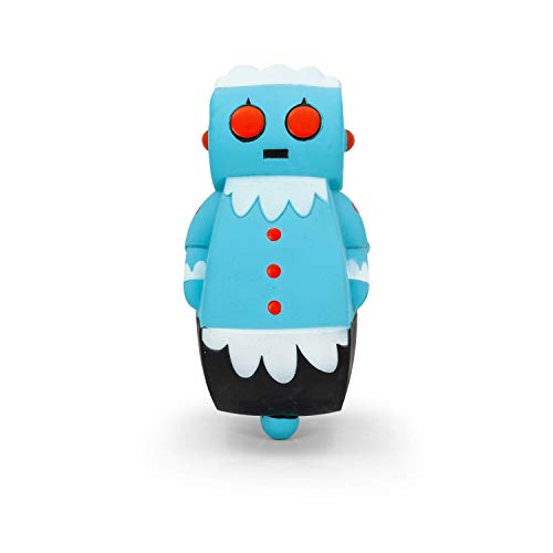 Crowded Coop, LLC The Jetsons Rosie The Robot 6.5 Inch Silicon Squeaker Dog Chew Toy