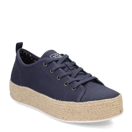 Baskets BOBS Sesame Skechers femme tennis toile lacet marche légère