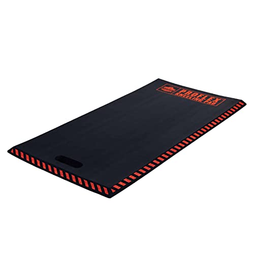 Image of Ergodyne ProFlex 390 Kneeling Pad, Foam Knee Cushion, Water Resistant Kneeling Mat, 18 inch x 36 inch x 1 inch, Black, XL
