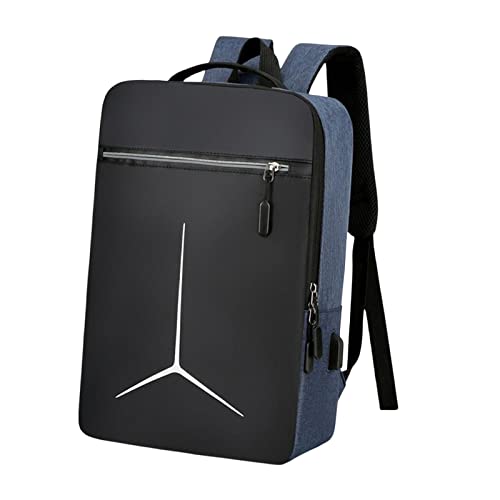 Sac à dos ordinateur portable contre les douleurs de dos avec port USB bleu