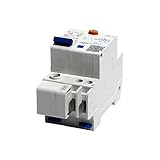 Capacidad de ruptura: 6 kA FINE MEN WYX-DZLJQ, 1pc Residual Que Funciona con Corriente Interruptores automáticos con Integral de protección multifunción DZ47LE-32 1P + N de Fuga de Prueba Circuit Breaker (Size : 25A)