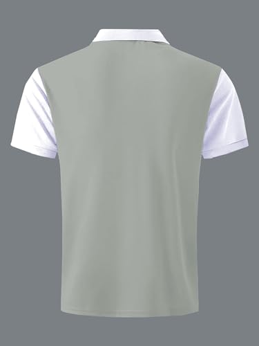 Image of Noble Monk Men's Regular Fit Polo T Shirt |Half Sleeves |Collar Tshirts T Shirt | Casual Tshirt