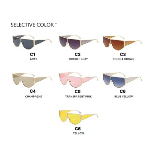Lunettes de soleil Polygon luxe avec finition steampunk élégante