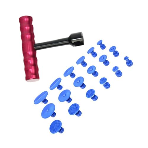 1 Suction Puller DIY Dent Repair Kit Car Body Dent Repair Kit Dent Remover with t Bar Dent Puller Tab Car Dent Repair Hand Tool Dent Puller and Pulling Tab Dent Removal Tool