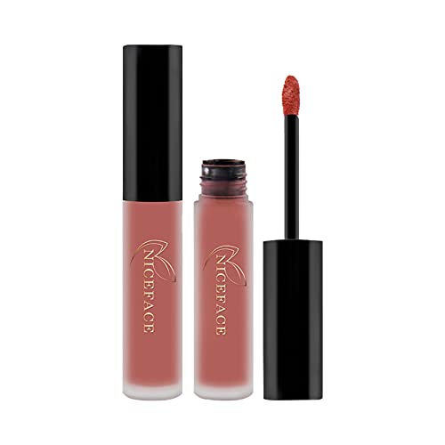 Lip Gloss, Lotus.flower New 9 Colors Halloween Style Lip Lingerie Matte Liquid Lipstick Waterproof Makeup (D)
