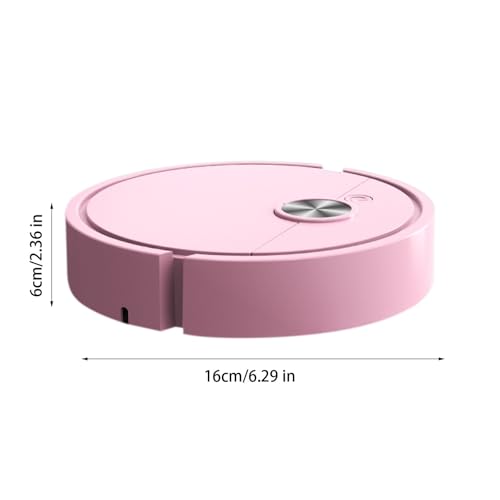 Robot Vacuum, Intelligent Sweeping Robot 3-in-1 Vacuum Cleaner, Mini Cleaning Automatic Cleaner for Hard Floors