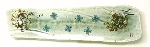 ??? Kutani-ware dish Fijin Raisjin Back Painting