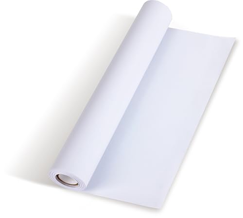 Hape Rolle Malpapier - Nachfüllrolle für Staffelei oder Maltisch Kreatives Zeichenpapier für Malspaß mit Farben und Stiften 38cm x 20m Ersatzpapierrolle für die Spiel-Tafel