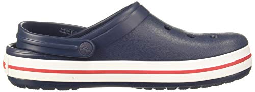 Image of Crocs Unisex-Adult Crocband Clog-M7W9 (11016-462) Navy /White