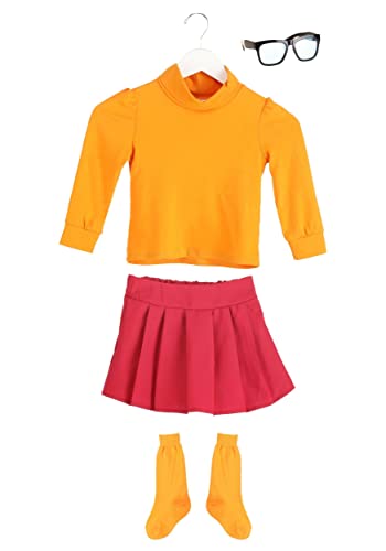 Disfraz Scooby Doo Velma para Niñas miniatura 6
