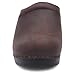 Dansko Women's Sonja Antique Brown/Black Sole Mule 9.5-10 M US