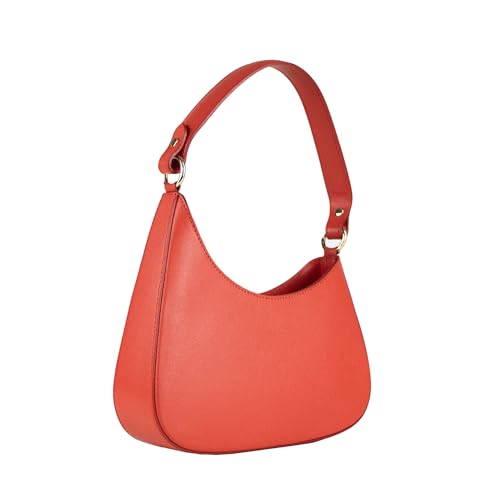 Image of Premium Italian Leather Handmade in Florence, Italy. Small Handbags for Women with Detachable Strap Made in Italy