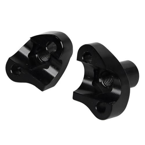 Elevadores de manillar 1/2 con soporte negro de una pulgada para rigidez en chasis Dyna 5