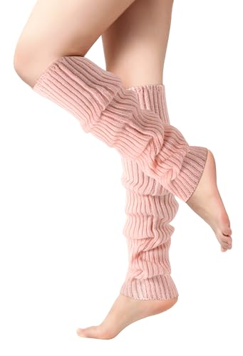 Image of Passionbility Leg Warmers for Women - Leg Warmers 80s Ribbed Knitted Long Socks for Party Sports