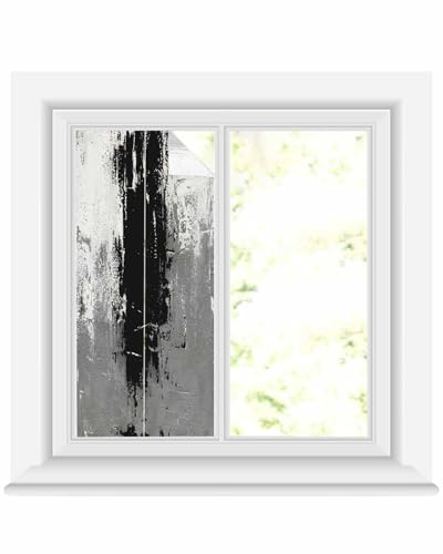Black Cement Gray Film Decorativo para Ventana 19.6x39.3 miniatura 2
