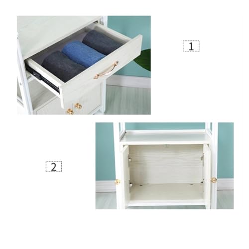 Chariot de coiffure mobile à tiroirs pour organiser votre studio de beauté - 7