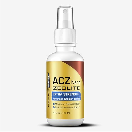 Results RNA ACZ Nano Zeolite Extra Strength Provides Total Body Detoxification Immune Boost Reduces Oxidative Stress Improves Gut Health 4oz Oral Spray 60 Day Supply