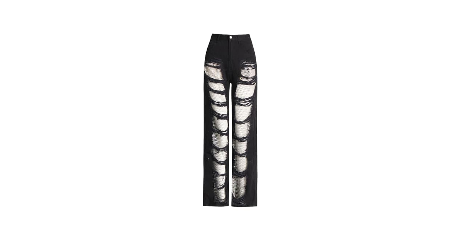 Bluedeer Wide Leg Jeans for Women Trendy Ripped Patchwork