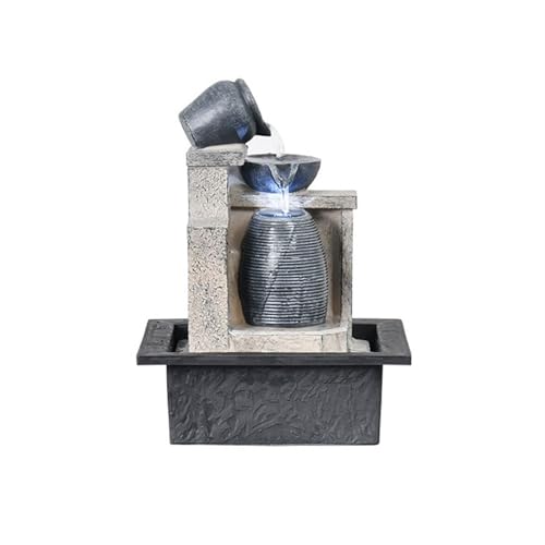 Adornos de agua para mesa de té contra el estrés de oficina 2