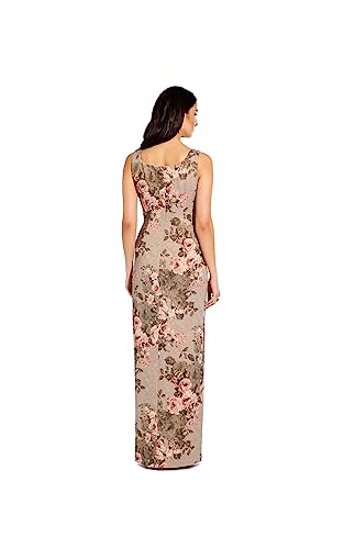 Adrianna Papell Women's Matelasse Long Dress2