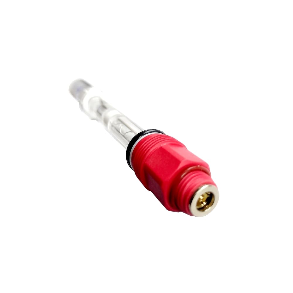Cristal de electrodo de pH transparente, D12 mm, PG 13,5, conector S7 con anillo de sellado