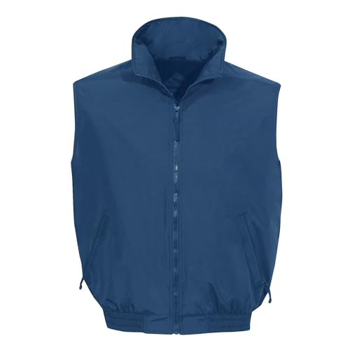 Image of AFC Men's Windproof Nylon Vest Fleece Lined Performance Coat